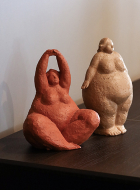 现代艺术女人物摆件瑜伽创意摆件