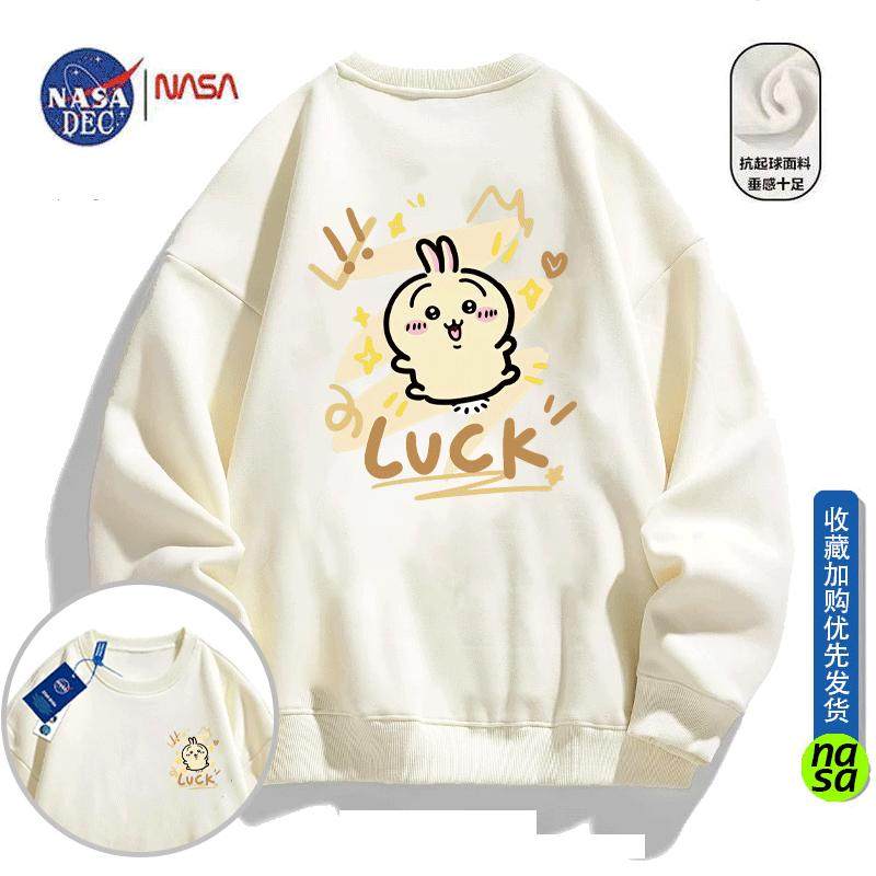 NASA联名oversize上衣潮流宽松冬