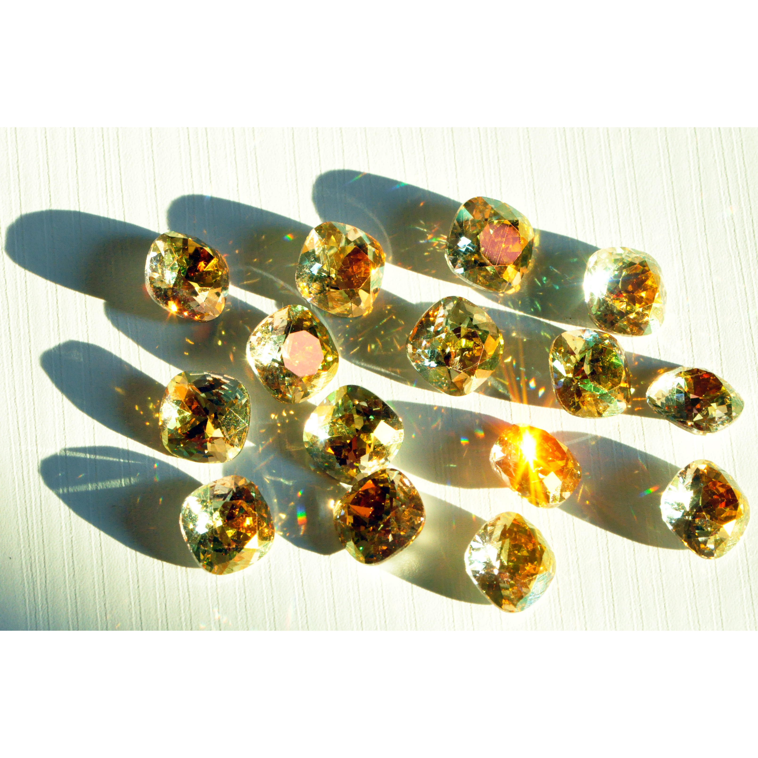 美甲钻10mm肥方钻K9品质