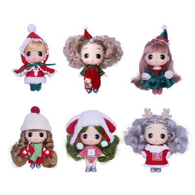 【送女儿的圣诞玩偶】