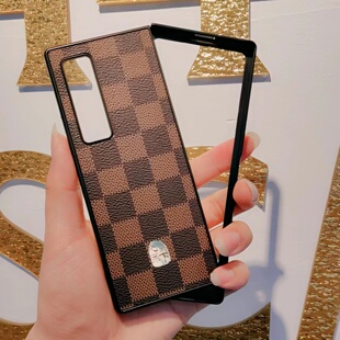 三星Fold4改W25手机壳Fold3改W25心系天下手机壳W23升级W25手机套W22改W25保护套FOLD3升级FOLD6真皮皮套