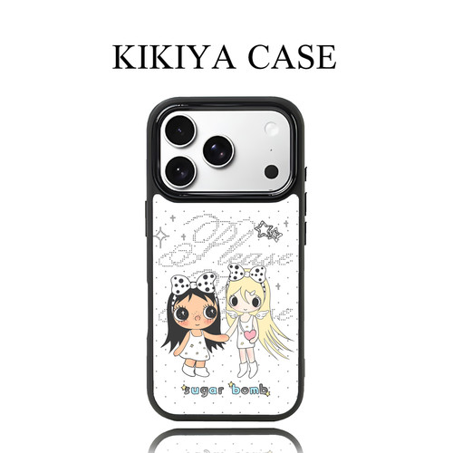 KIKIYACASE原创秋玉甜心野有上秋手机壳适用于苹果16/15ProMax华为Mate70/P70荣耀vivo小米全包防摔小众甜酷