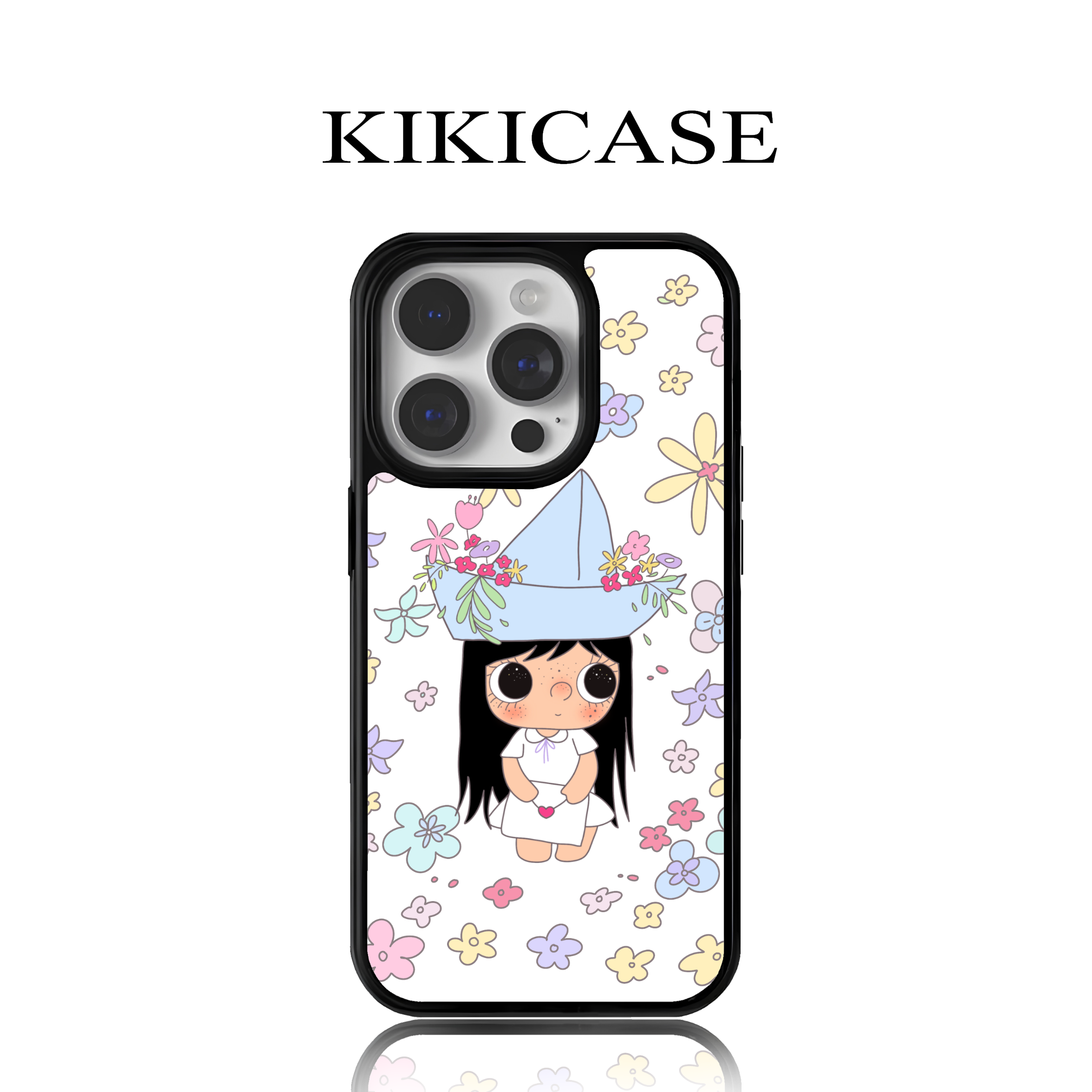 KIKICASE原创手机壳适用苹果17/16ProMax华为Mate70/Pura70防摔浪漫小玉yuy原创设计感高级感闺蜜可爱风磁吸