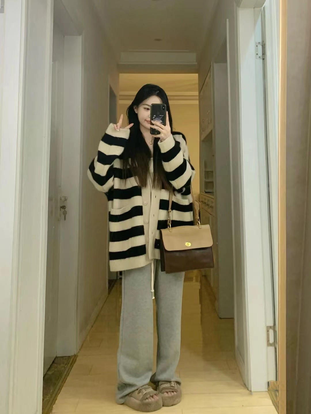 春秋冬盐系甜酷女孩穿搭两件套装