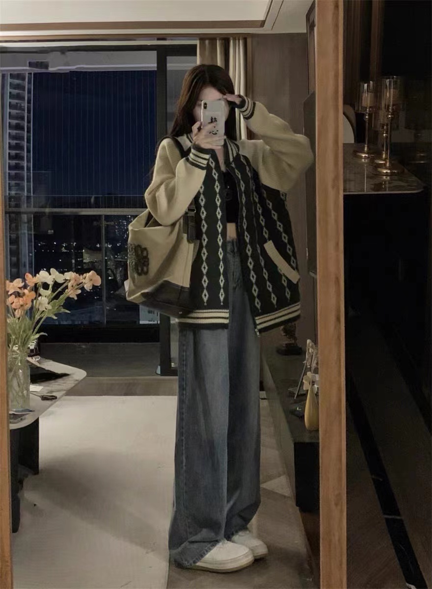 棉春秋冬韩系高级感穿搭两件套装