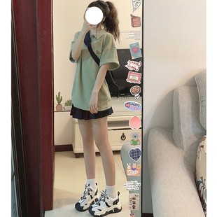 夏季御姐炸街港味复古chic俏皮活泼辣妹设计感上衣短裙两件套装女