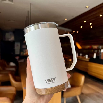 新款tyeso橡树软木底汽车杯