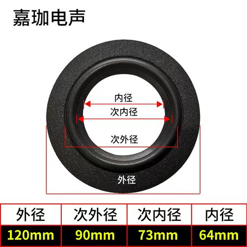 喇叭泡沫边jbl0904折环5寸中音