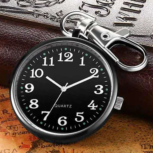 数字清晰没有夜光表钥匙扣挂表手表护士学生考试