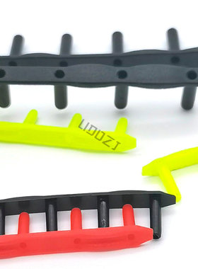 2条装羽毛球拍护线管羽球拍58点位置防塌陷六连钉四连钉七八连钉