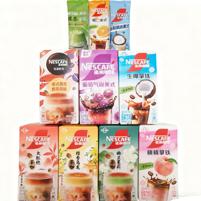 雀巢新款水果味咖啡果萃速溶粉末