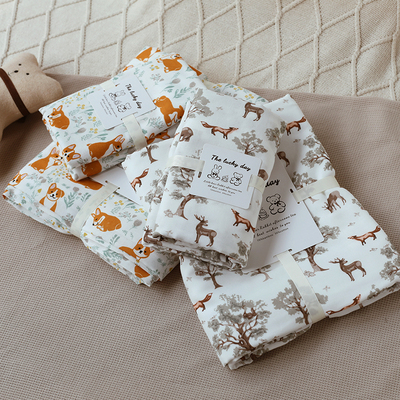 新生婴儿纱布包单夏季薄盖肚包巾