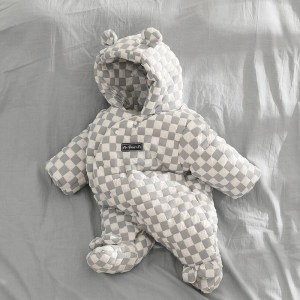 新生婴儿衣服冬装连体衣男女宝宝