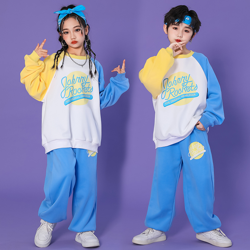 儿童拉拉队演出服小学生运动会开幕式团体表演服男女孩啦啦操服装