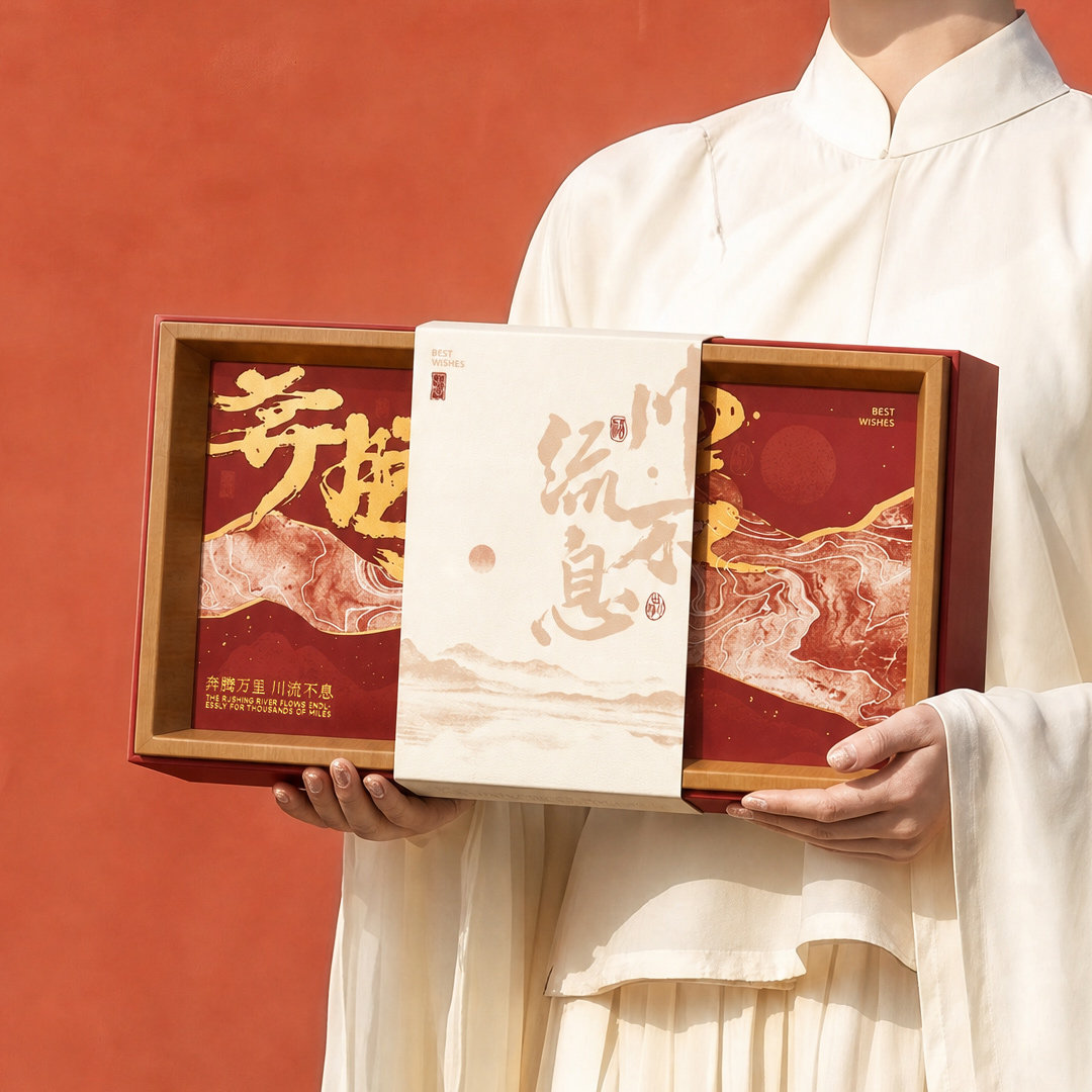 中秋月饼礼盒包装盒空盒2026年新款高档月饼盒新中式国风礼品盒子