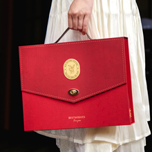 中秋月饼礼盒包装盒空盒高级感手提2025新款酒店送礼品盒月饼盒子