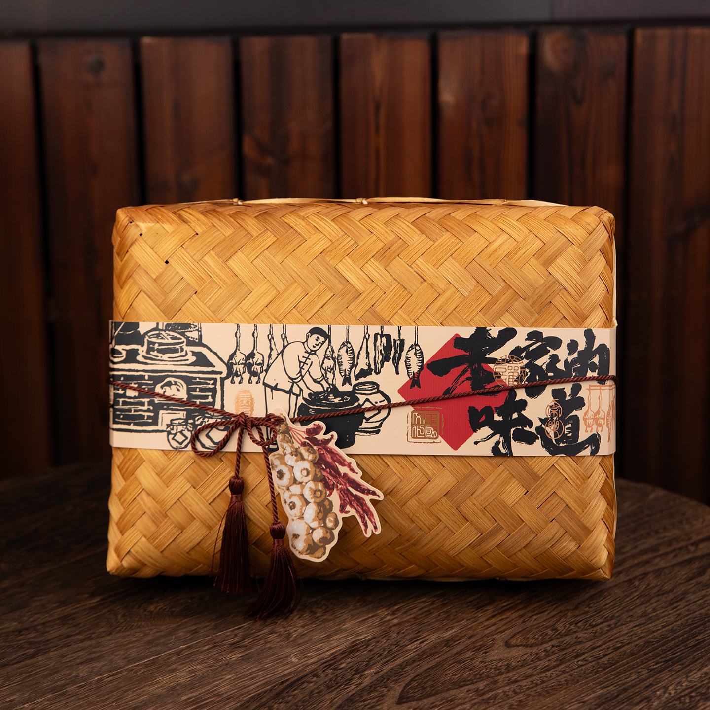 2026年新款竹编礼品盒