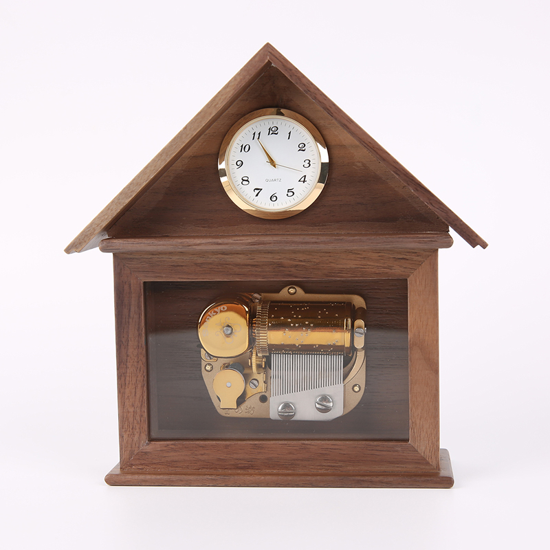 Sankyo30音八音盒木质音乐盒天空之城生日礼物儿童女孩圣诞节送礼