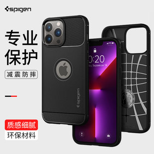 高档软壳轻薄 Spigen 适用苹果iphone13手机壳13promax全包防摔保护套13pro软硅胶磨砂外壳mini男女新款