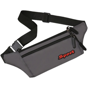 工地干活腰包耐磨2024牛津布休闲薄款 贴身跑步运动手机包男女通用