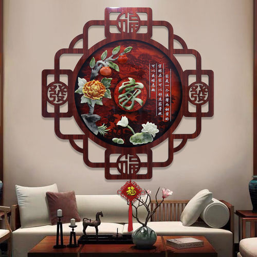 客厅餐厅玄光过道中式装饰画