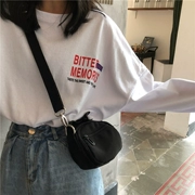 Mùa khai trương nữ mùa thu mới 2019 phiên bản Hàn Quốc áo thun dài tay in hình áo thun học sinh từ bi - Áo phông