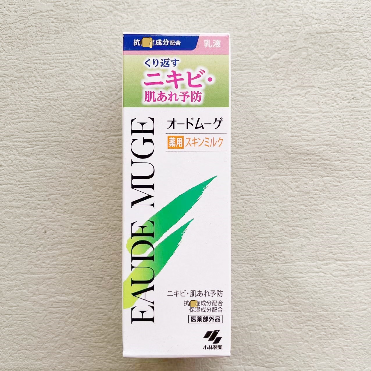 日本委托代买小林制药EAUDEMUGE安黛抹肌保湿乳液100g