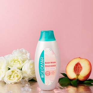 Geomar吉儿玛蜜桃倾心香氛沐浴露持久留香保湿滋润沐浴液400ml