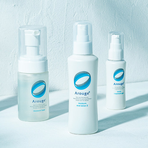 日本委托代买Arouge无添加喷雾化妆水高保湿修护面霜泡沫洗面奶敏