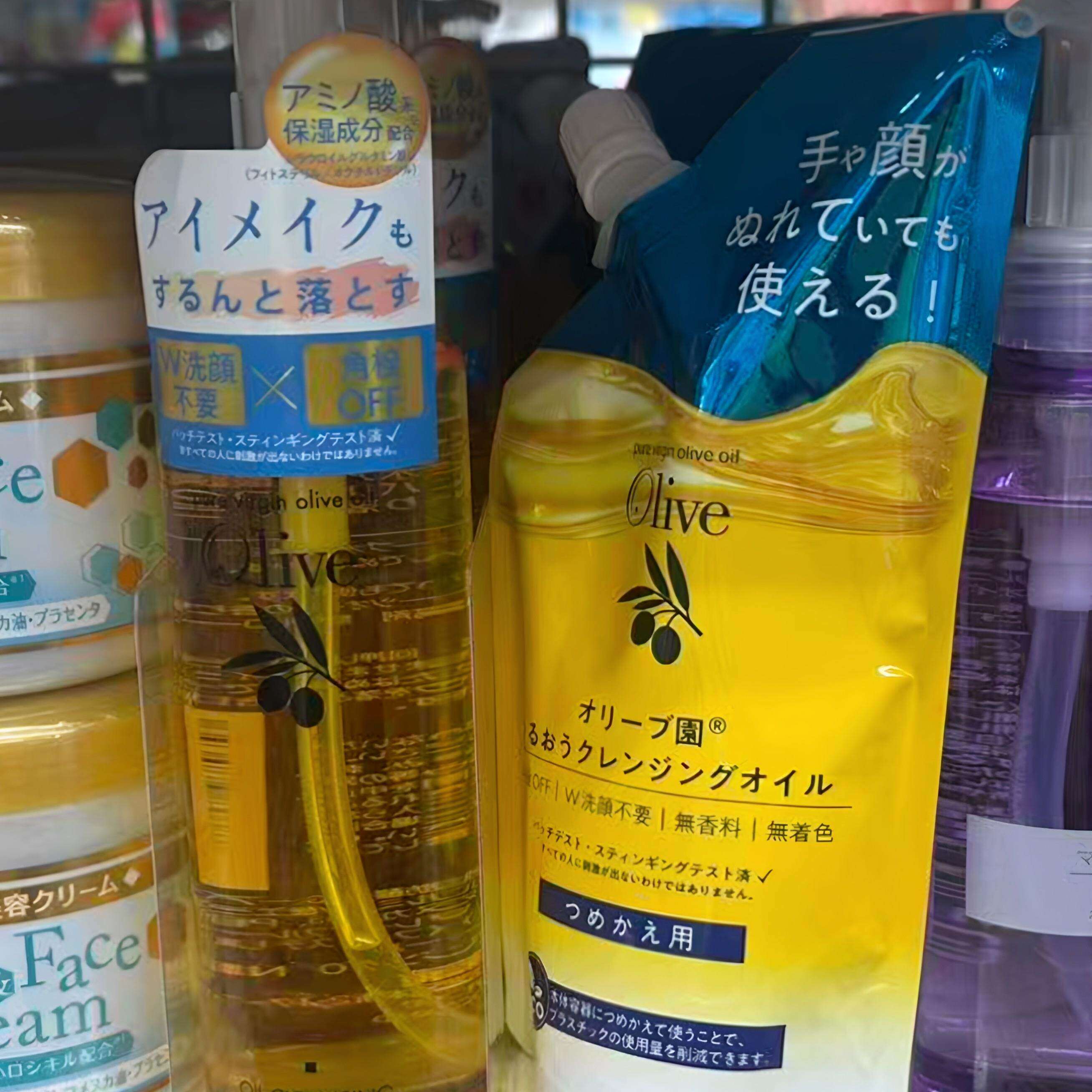 日本委托代买Olive橄榄油卸妆油深层清洁脸部眼唇清爽不油