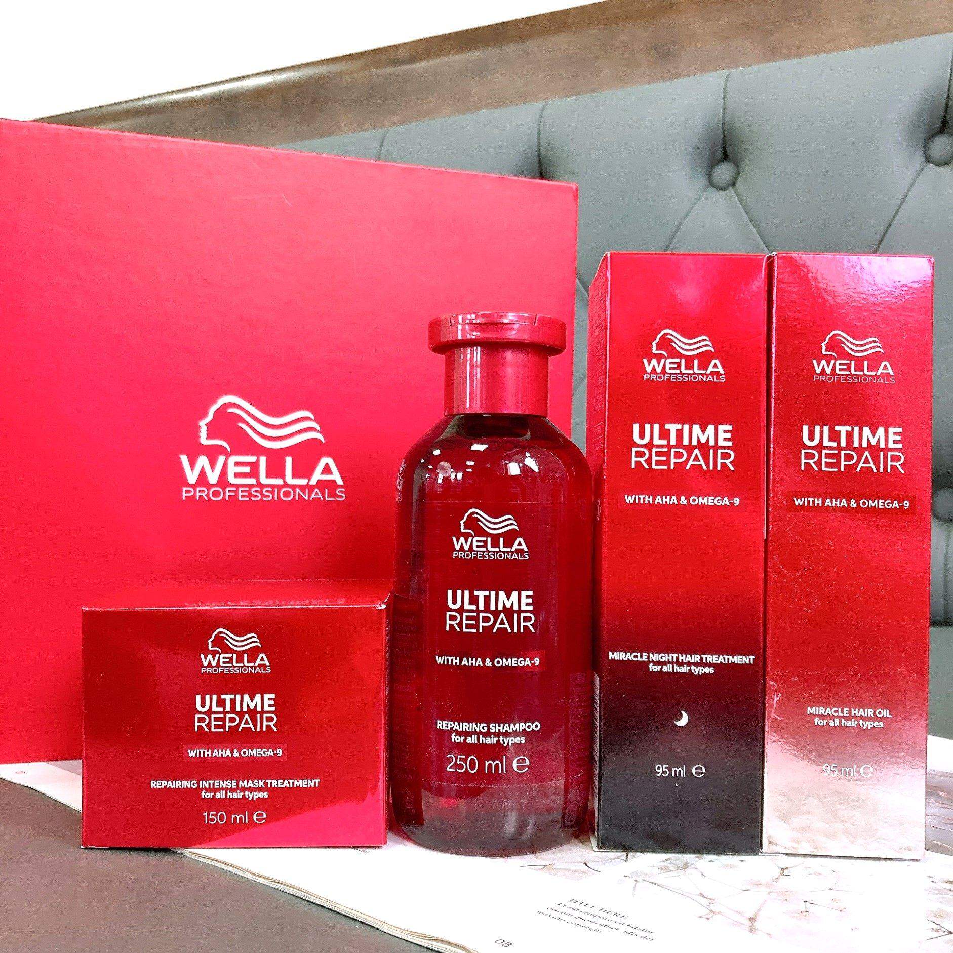 日本委托代买WELLA/威娜至臻修护洗发水发膜精华油夜间精华乳