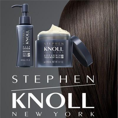 日本委托代买STEPHEN KNOLL新款深度修护发膜发油 色柔顺保湿
