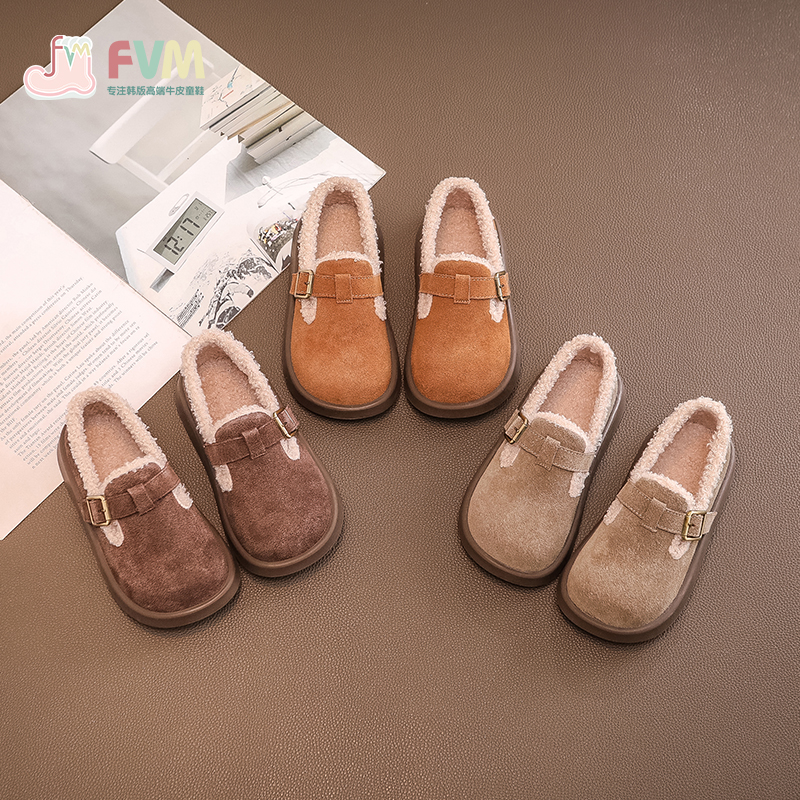 FVM儿童冬季休闲加绒棉鞋