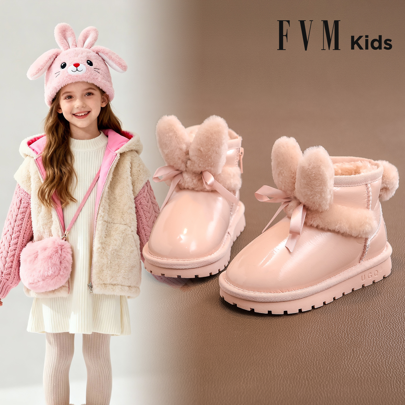 高颜值雪地靴  冬天既保暖又可爱