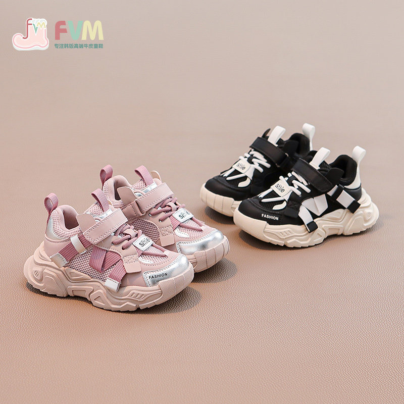 【特价清仓】女童鞋子儿童运动老爹鞋2025春秋款春季新款男童休闲