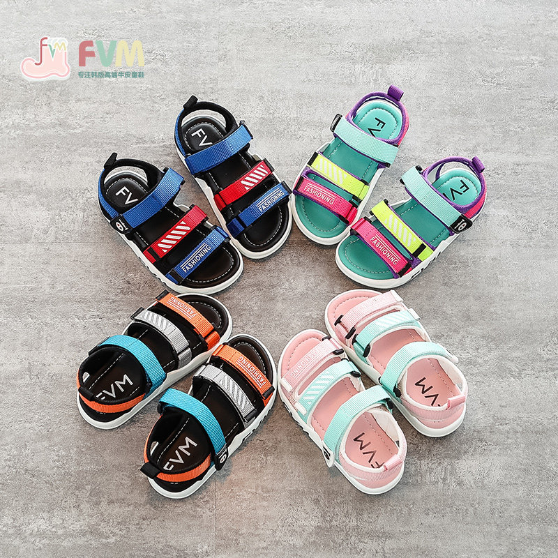 fvm Girls Shoes children motion Sandals 2022 Spring and autumn payment new pattern summer Boy CUHK The Little Princess soft solein the Shoes/Baby Shoes/Parent-child shoes , Sandals  category - from Buy2taobao.com to provide professional Taobao agent buy service