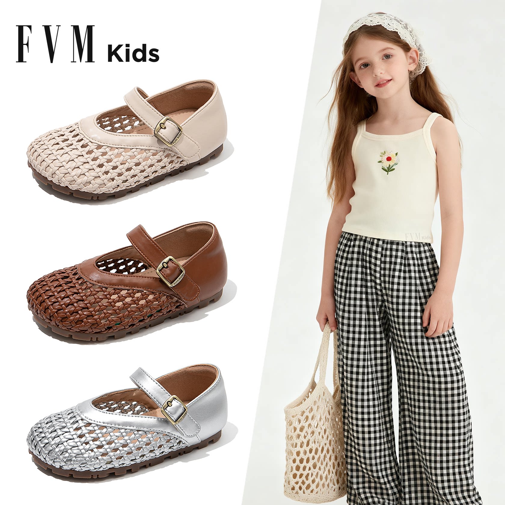 女童鞋子儿童公主包头凉鞋2026新款女宝宝夏季夏款女孩小童中大童