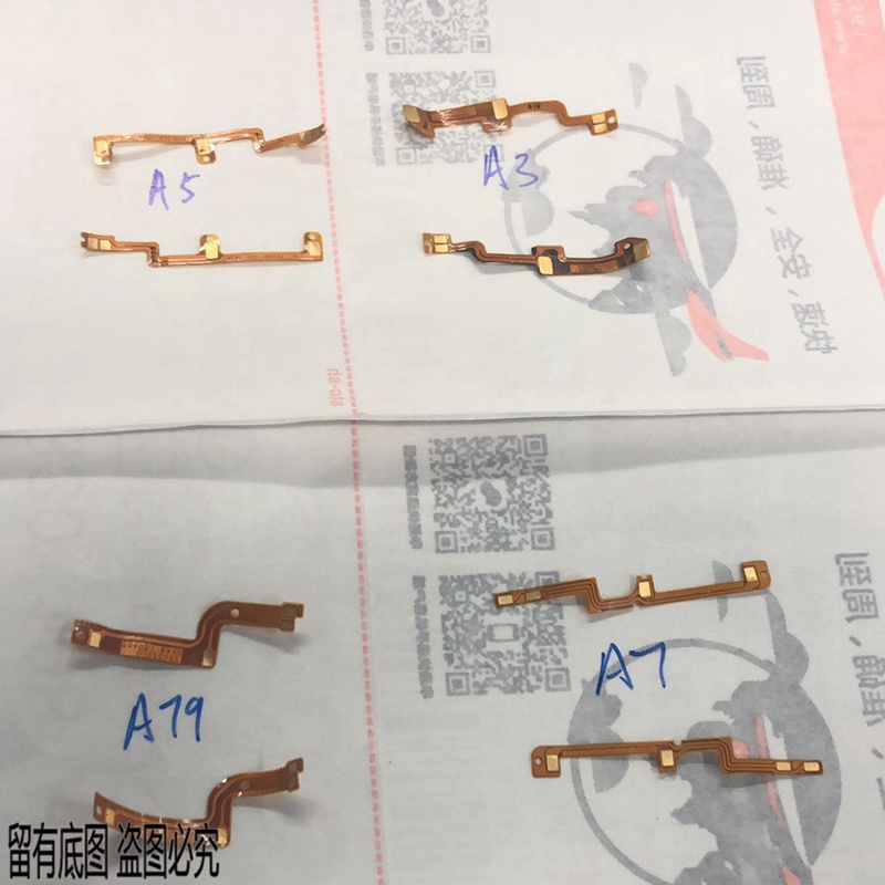 适用OPPO A3 A5 A7 A71 A77 A7X A73 A79喇叭接触排A8 A91X A52