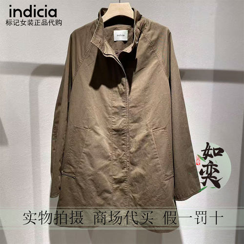 标记indicia正品国内代购专柜26秋风衣F2C6FY427F-1389