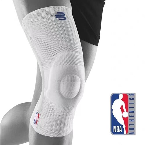 德国鲍尔芬 NBA联名护膝黑白防滑款护膝蓝球跑步半月板专业护膝