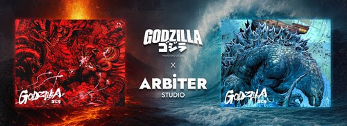 正版 限量款Arbiter Studio x Godzilla哥斯拉 1.5mm玻璃鼠标垫