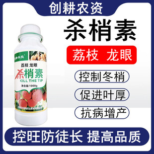 荔枝龙眼保花保果药短花丰产素杀梢素膨大增色防裂落素专用叶面肥