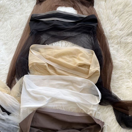 融化0.01无缝丝袜女网纱腰口超薄丝滑细腻透明无痕美肤连裤袜显瘦