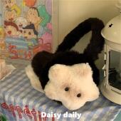 星星暹罗猫毛绒耳罩可调节护耳朵耳包学生情侣款 骑行保暖耳套防冻