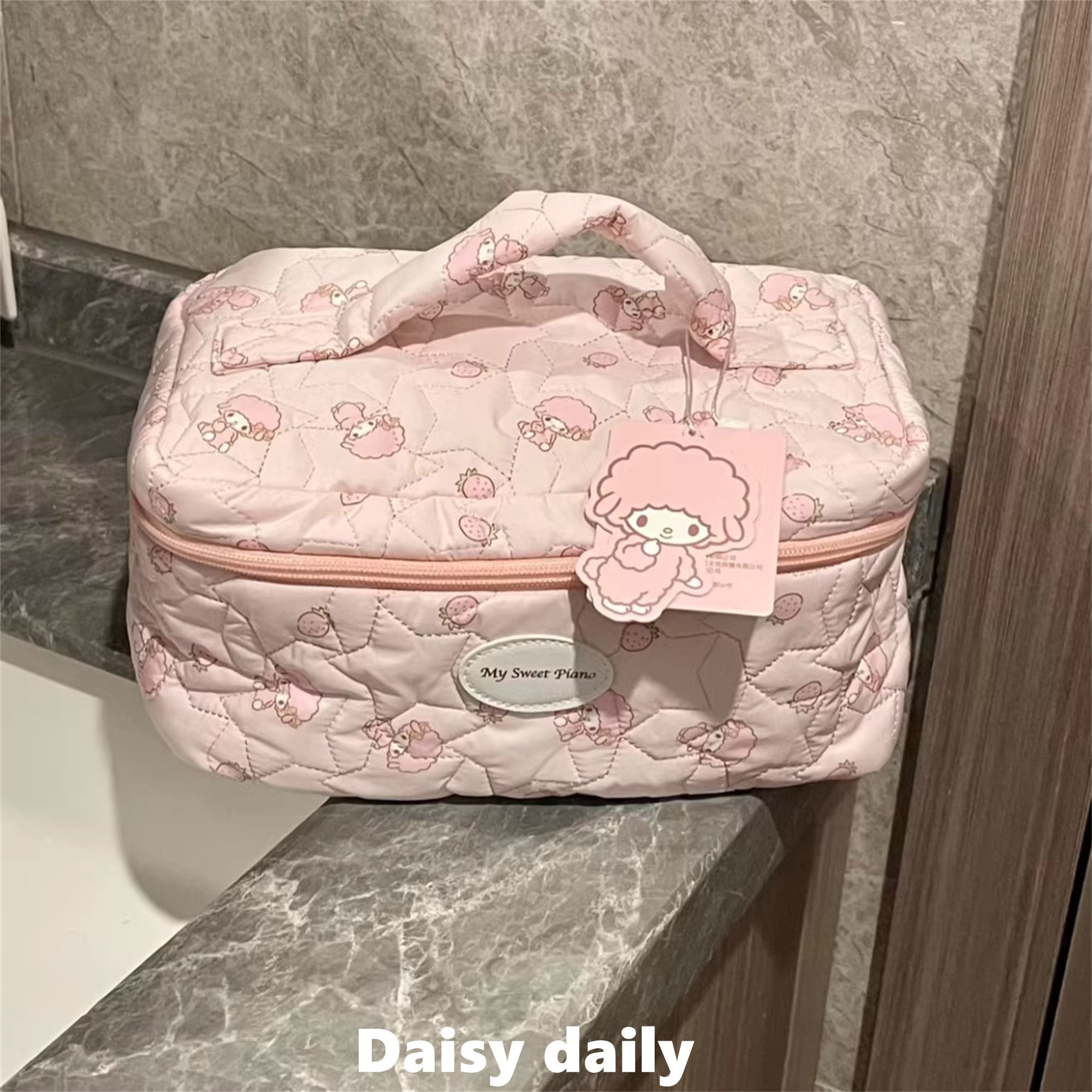 可爱kitty化妆包女便携手提大容量旅行护肤品收纳洗漱包2026新款