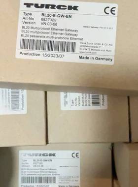TURCK BL20-E-GW-EN 6827329全新原装