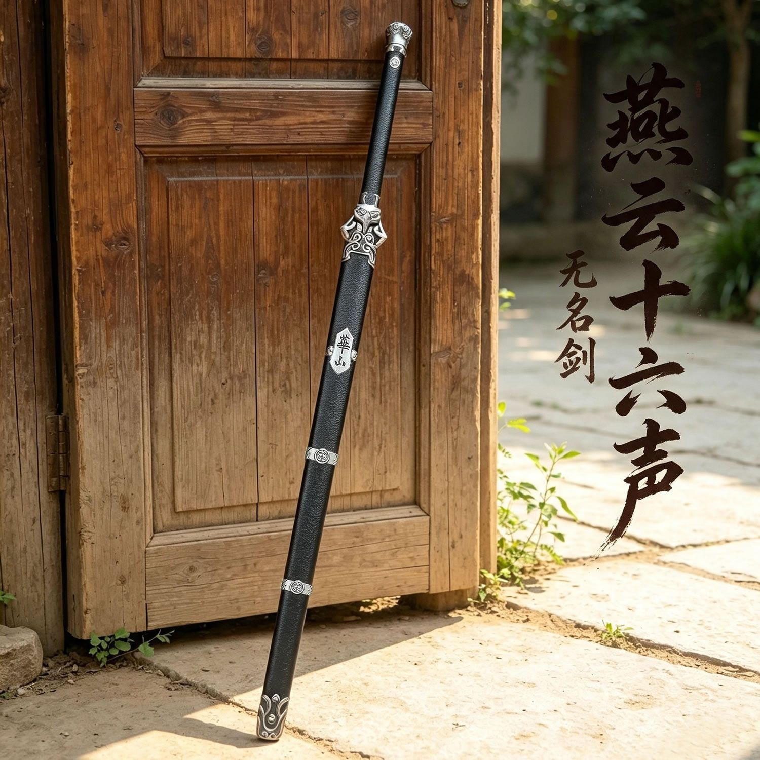 燕云十六声cos无名剑带剑鞘软胶武器模型古风长剑少东家道具剑