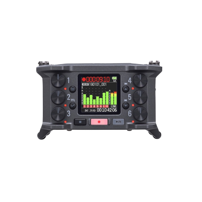 ZOOM F6 多轨现场录音机 影视录音AutoMix话放音频接口声卡PCF-6