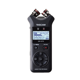 TASCAM DR-05XP DR07XP 录音机调音台采访机婚庆内录立体声32bit