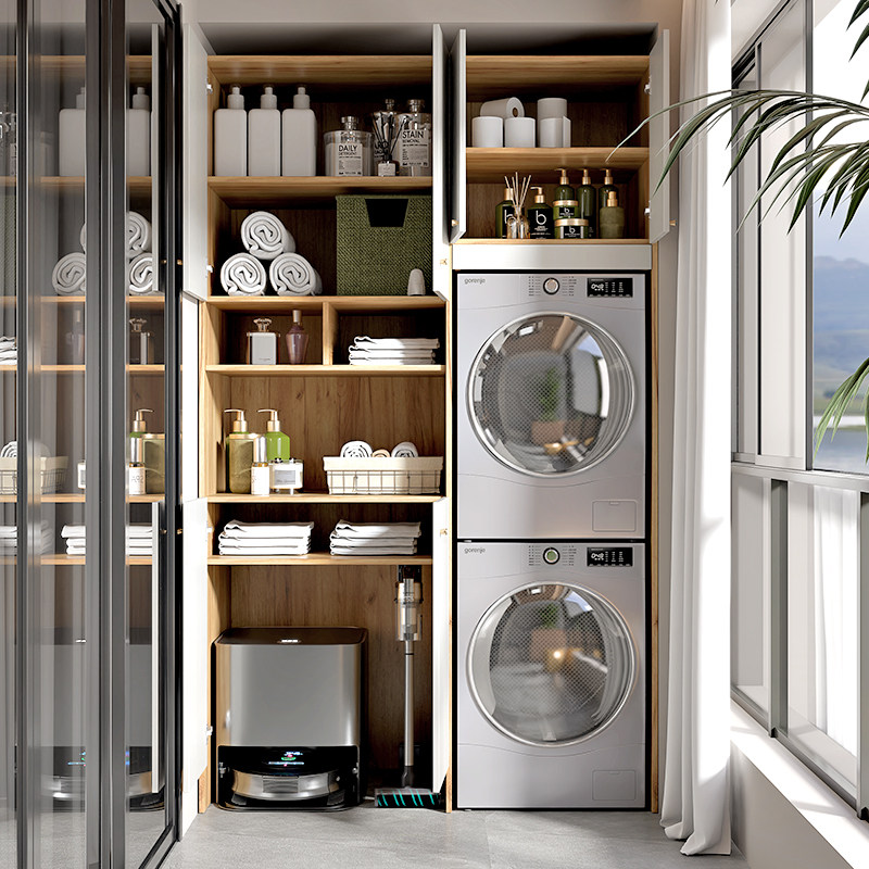 北欧定制家政柜实木小户型可移动阳台扫地机器人收纳柜客厅储物柜,住宅家具,家政柜,淘宝优惠券,粉丝福利购,淘宝优惠卷